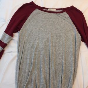 Base ball style shirt